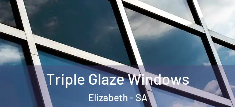Triple Glaze Windows Elizabeth - SA