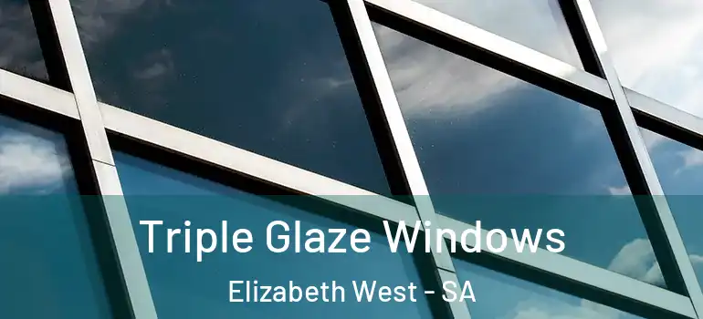 Triple Glaze Windows Elizabeth West - SA