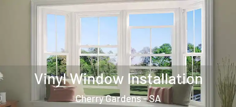  Vinyl Window Installation Cherry Gardens - SA