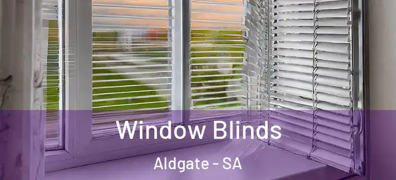 Window Blinds Aldgate - SA