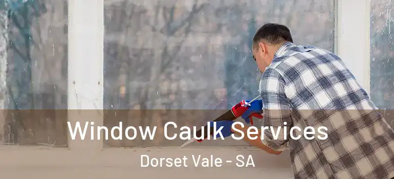  Window Caulk Services Dorset Vale - SA