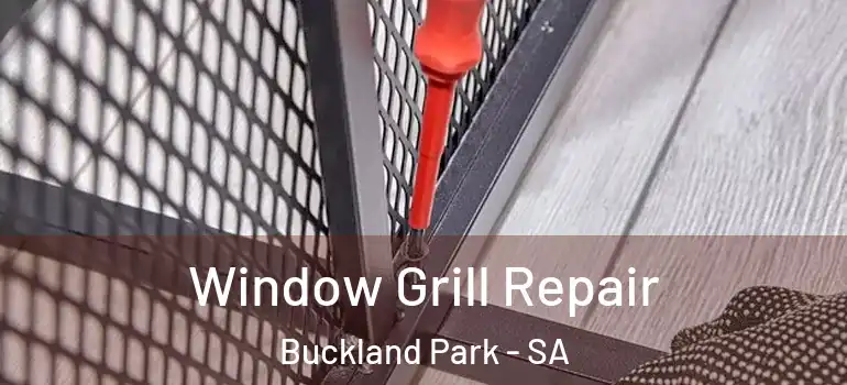 Window Grill Repair Buckland Park - SA