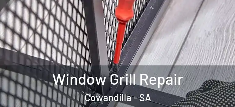  Window Grill Repair Cowandilla - SA