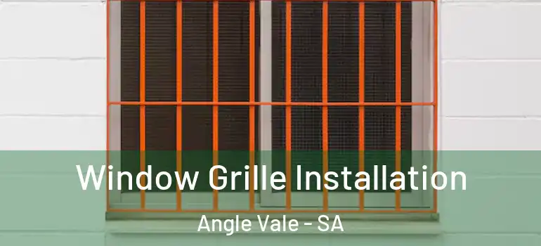 Window Grille Installation Angle Vale - SA