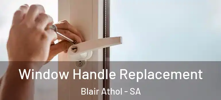 Window Handle Replacement Blair Athol - SA