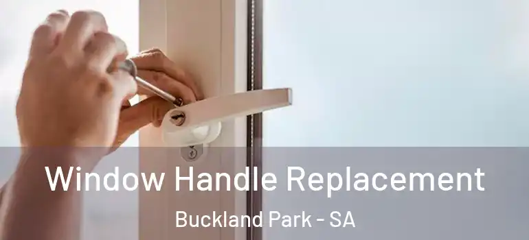 Window Handle Replacement Buckland Park - SA
