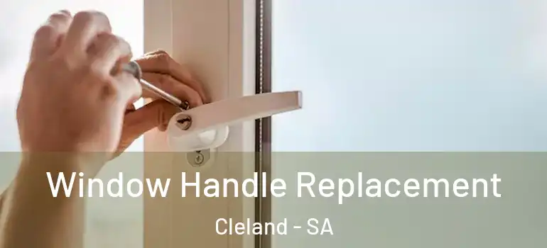 Window Handle Replacement Cleland - SA