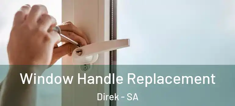 Window Handle Replacement Direk - SA
