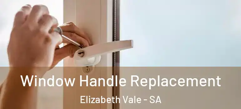 Window Handle Replacement Elizabeth Vale - SA