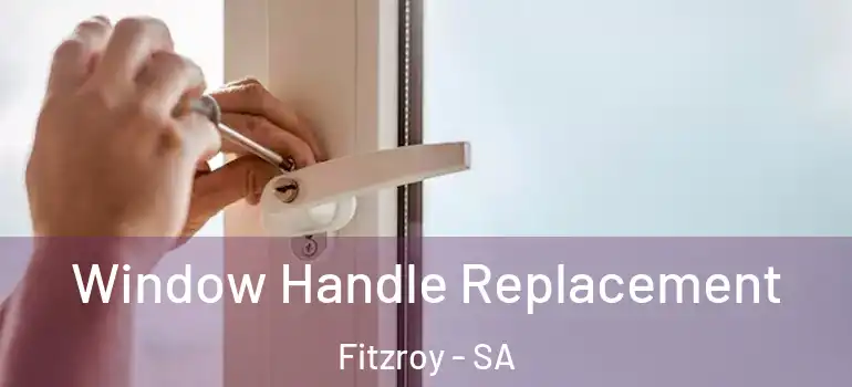 Window Handle Replacement Fitzroy - SA