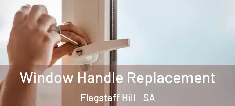 Window Handle Replacement Flagstaff Hill - SA