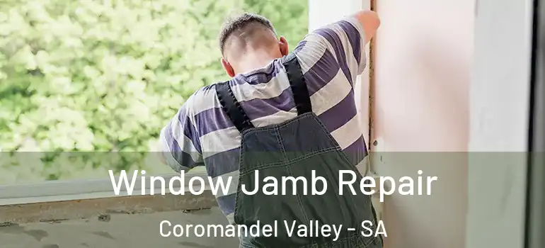 Window Jamb Repair Coromandel Valley - SA