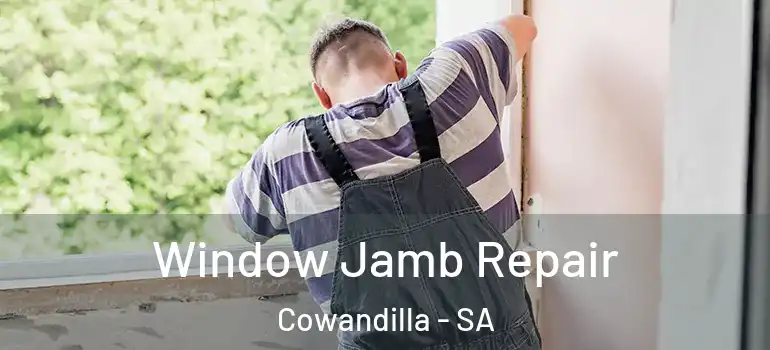 Window Jamb Repair Cowandilla - SA
