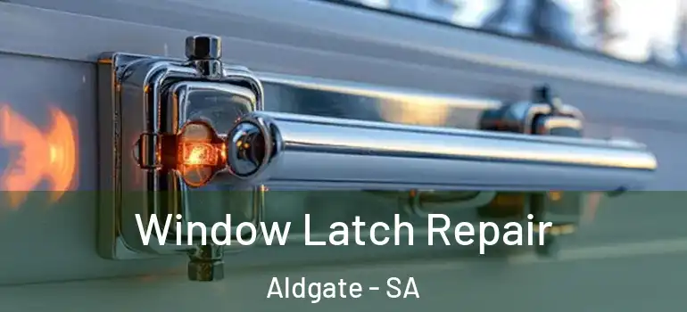 Window Latch Repair Aldgate - SA