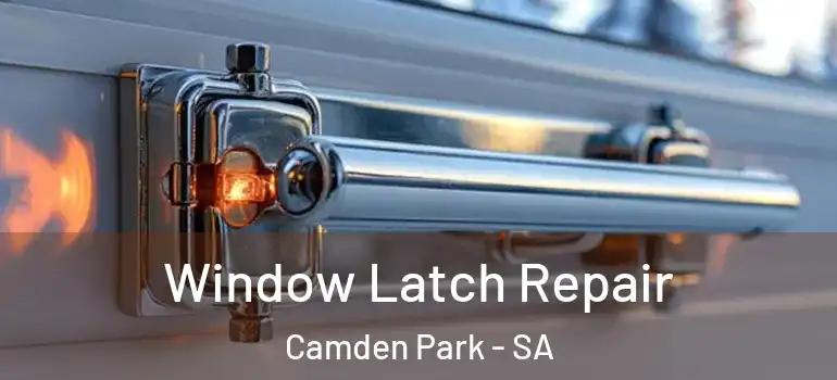 Window Latch Repair Camden Park - SA