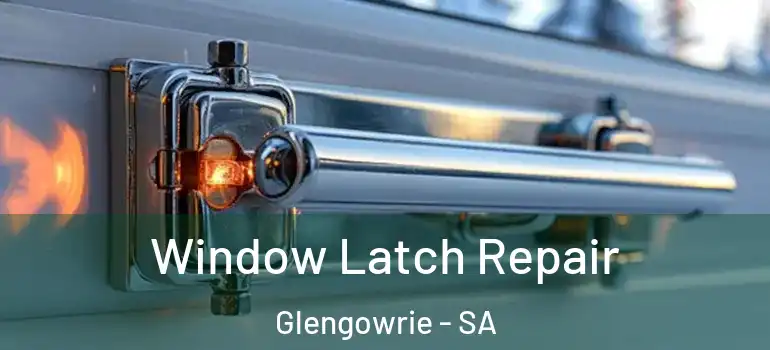  Window Latch Repair Glengowrie - SA