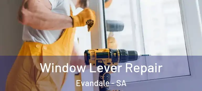  Window Lever Repair Evandale - SA