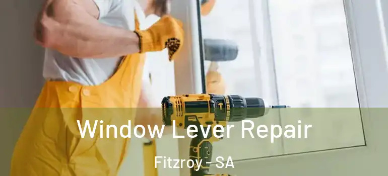 Window Lever Repair Fitzroy - SA