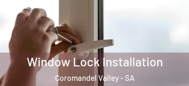 Window Lock Installation Coromandel Valley - SA