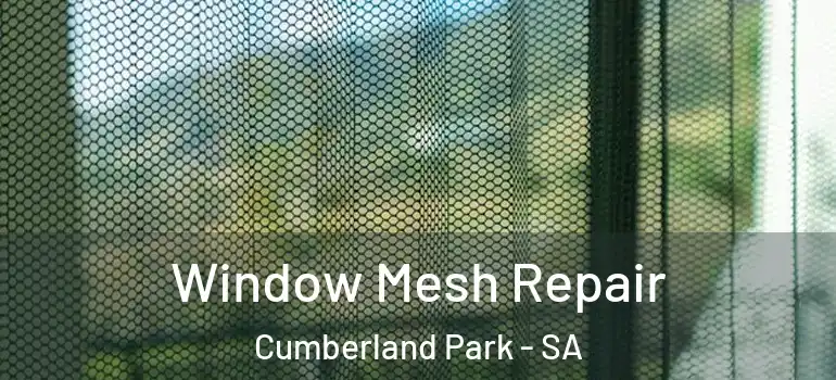  Window Mesh Repair Cumberland Park - SA