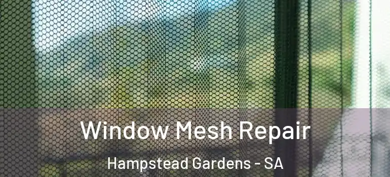 Window Mesh Repair Hampstead Gardens - SA