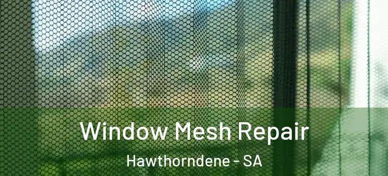 Window Mesh Repair Hawthorndene - SA