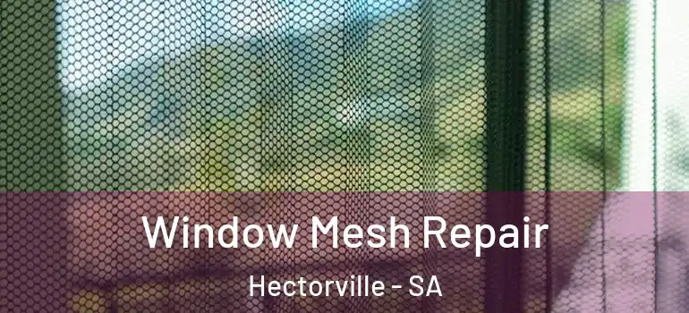  Window Mesh Repair Hectorville - SA