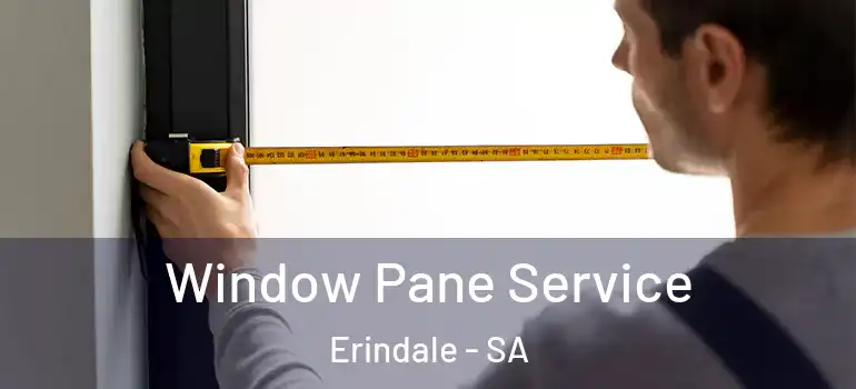 Window Pane Service Erindale - SA