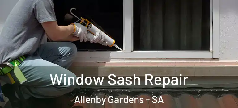 Window Sash Repair Allenby Gardens - SA