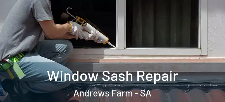 Window Sash Repair Andrews Farm - SA