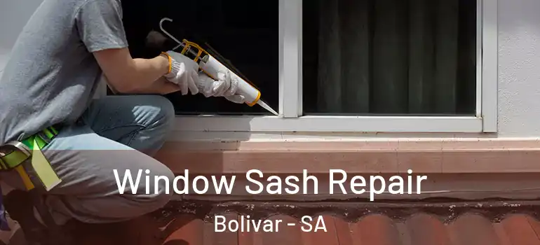  Window Sash Repair Bolivar - SA