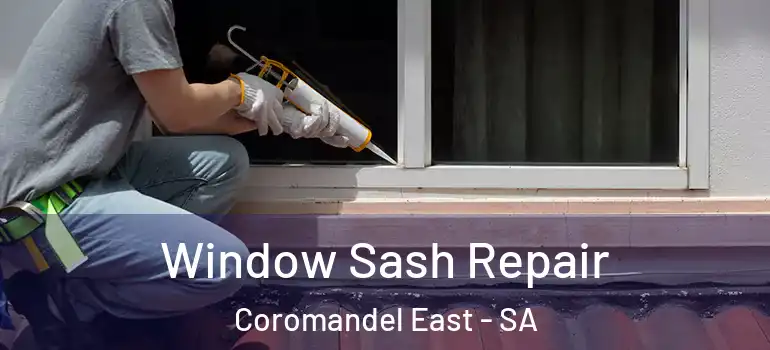 Window Sash Repair Coromandel East - SA