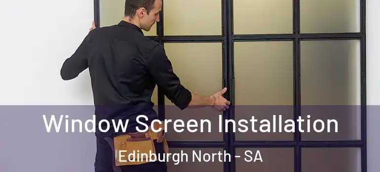 Window Screen Installation Edinburgh North - SA