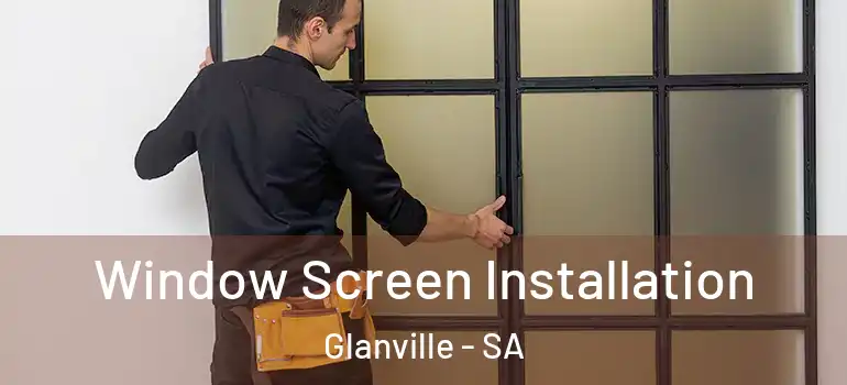 Window Screen Installation Glanville - SA