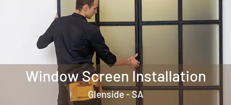 Window Screen Installation Glenside - SA