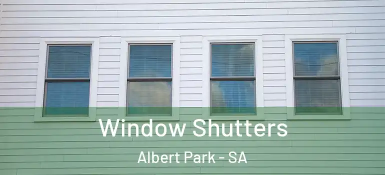 Window Shutters Albert Park - SA