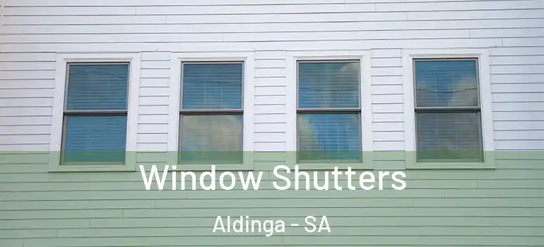 Window Shutters Aldinga - SA