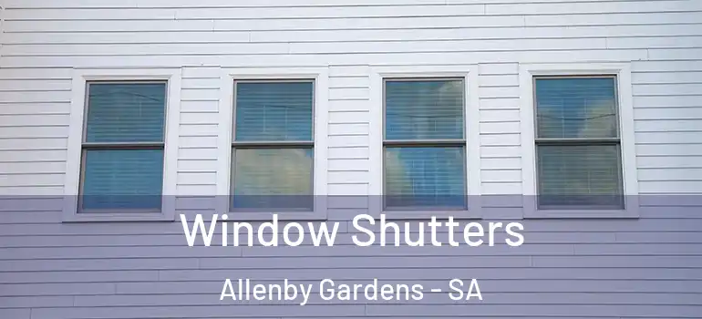 Window Shutters Allenby Gardens - SA