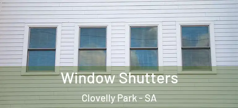 Window Shutters Clovelly Park - SA