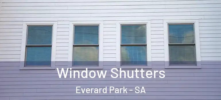 Window Shutters Everard Park - SA