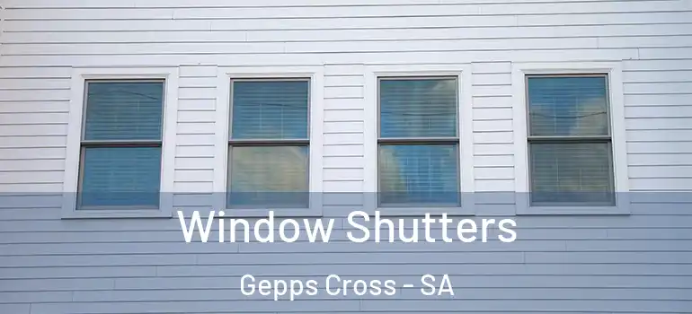 Window Shutters Gepps Cross - SA