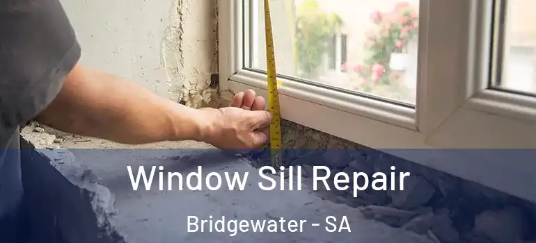  Window Sill Repair Bridgewater - SA