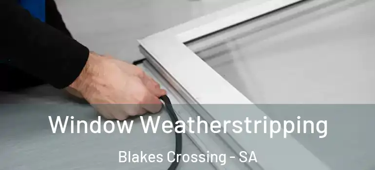 Window Weatherstripping Blakes Crossing - SA
