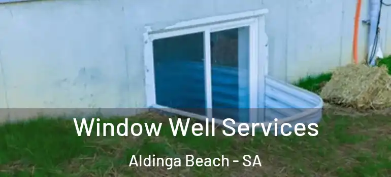 Window Well Services Aldinga Beach - SA