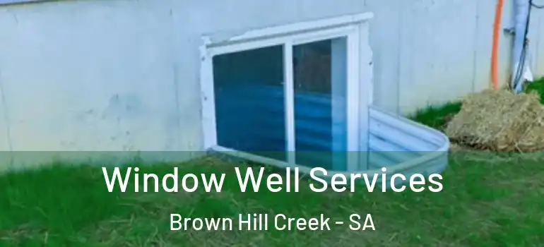  Window Well Services Brown Hill Creek - SA