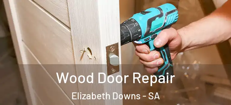 Wood Door Repair Elizabeth Downs - SA