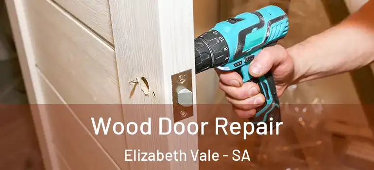 Wood Door Repair Elizabeth Vale - SA
