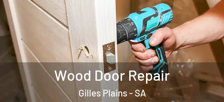 Wood Door Repair Gilles Plains - SA