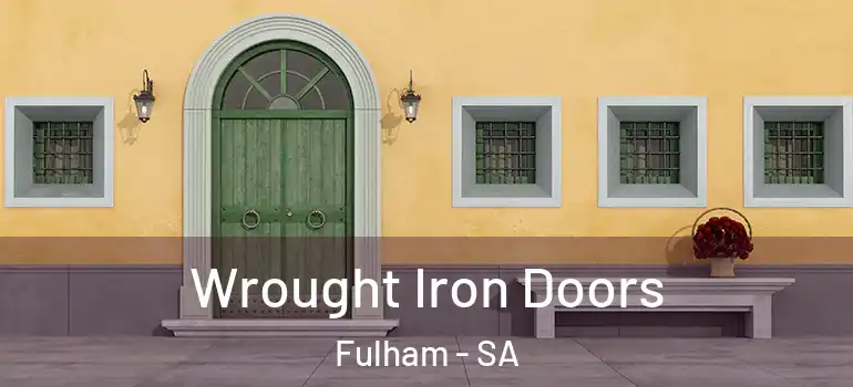 Wrought Iron Doors Fulham - SA